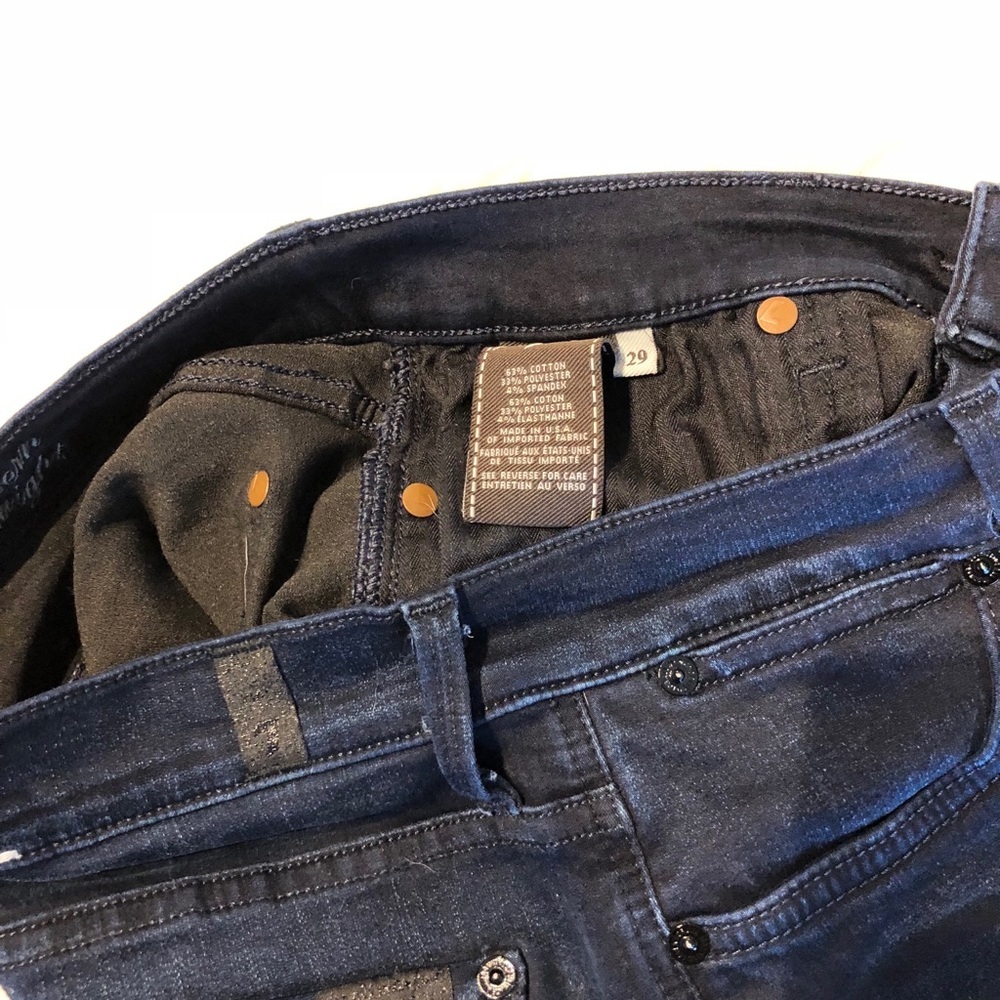 5[7ForAllMankind] The Modern Straight dark denim - Picture 6 of 6